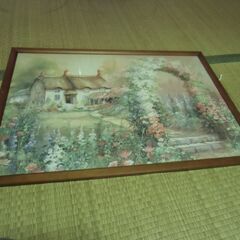 完成品 ジグソーパズル （コテージ ウィズ フローラル アーチ）...