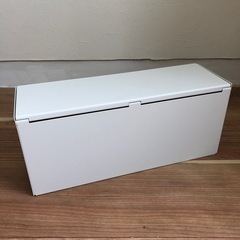 無印良品　スチールタップ収納箱の画像