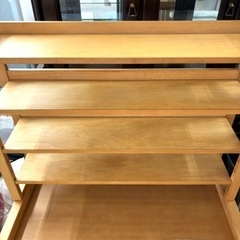 桐生店【現状品】j8-37 学習机 勉強机 の画像