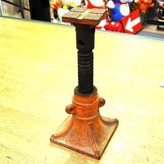 ② ナベヤ 建築ジャッキ 60 高さ33～50.5㎝ スクリュージャッキ 手動回転式 大工道具 札幌市 清田区 平岡の画像