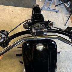 ハーレーダビッドソン　CVO FXSE プロストリートブレイクアウト　純正ハンドルバー　ドラッグバーの画像