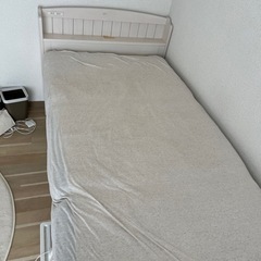 シングルベット 三つ折りコイルマットレス 無料