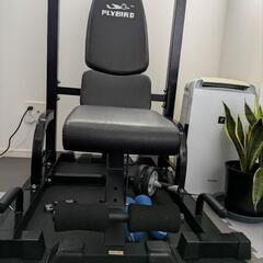 商談中【室内使用美品】懸垂マシン＆トレーニングベンチの画像
