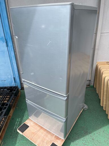 売約済！FZZA09259　AQUA 　ミスティシルバー  冷蔵庫 272L・右開き・3ドア　AQR-271F(S)-1
