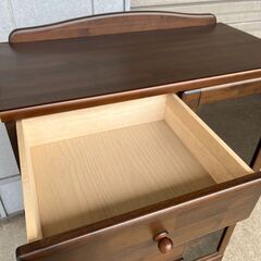 8段収納チェスト ガラスキャビネット 幅88*奥行45*高さ124.5cm (棚受け欠品) の画像