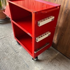 KTC ツールワゴン サイドテーブル付き ドライバースタンド付き！の画像