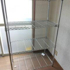 (取引決定しました)2台アイリスオーヤマ メタルラック スチール...