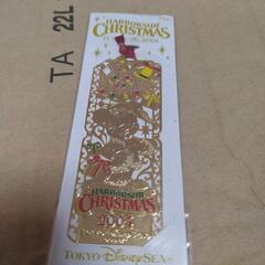 非売品クリスマスしおり ディズニーシー未使用品