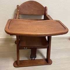 子供用　木製　ローチェア