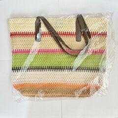 【新品】cocoon コクーン　かごトートバッグの画像