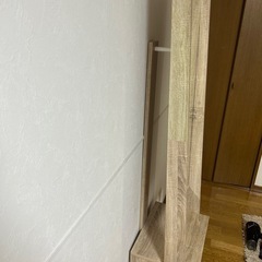 姿見ドレッサー(ハンガーラック付き)　の画像