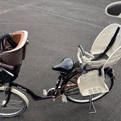 自転車　子供　3人乗り　中古