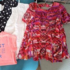 💴値下げ　１００センチ(3T)　ワンピース５枚&Tシャツ1枚セットの画像