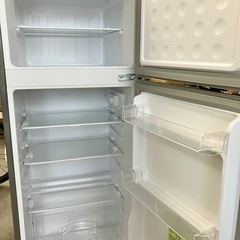 SHARP ノンフロン冷凍冷蔵庫　128L　SJ-H13E-S 2019年製の画像