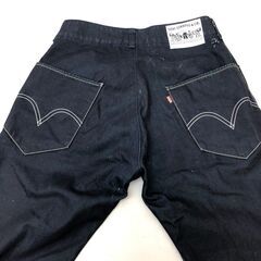 ss6675　 リーバイス デニムパンツ 32インチ ネイビー 濃紺 Levi's ジーンズ デニム ジーパン LEVI STRAUSS＆CO.メンズ リーバイス 古着の画像