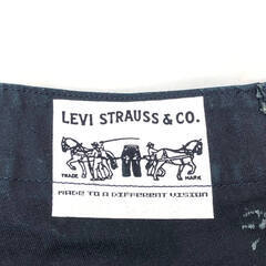 ss6675　 リーバイス デニムパンツ 32インチ ネイビー 濃紺 Levi's ジーンズ デニム ジーパン LEVI STRAUSS＆CO.メンズ リーバイス 古着の画像