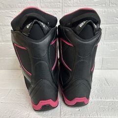 RECKLESS レディース スノーボード ブーツ 23-24cm ブラック×ピンク レックレス スノボブーツ  札幌市白石区 白石店 の画像