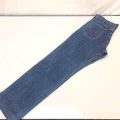 ss6676　ラングラー デニムパンツ 33インチ ブルー インディゴ Wrangler ジーンズ デニム ジーパン メンズ ラングラー 古着の画像