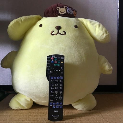 ポムポムプリン　　ジャンボぬいぐるみ