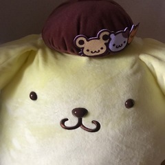 ポムポムプリン　　ジャンボぬいぐるみの画像