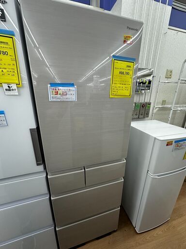 ☆ジモティー割引有☆　◆Panasonic/NR-E419EXL-N/5ドア冷蔵庫/2022