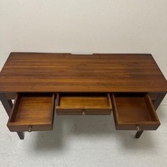 チークワークデスク 120cm幅(T461KA)の画像