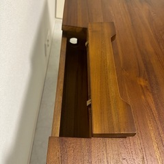 チークワークデスク 120cm幅(T461KA)の画像