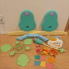 【おまけ追加！】くまのプーさん選べる回転6WAYジムに変身メリーとプーと仲間の指人形の画像