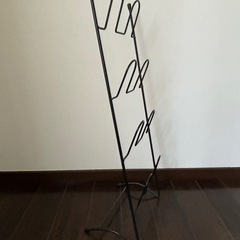 美品　スリッパラック　ブラックの画像