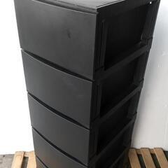 取引中☆スリム プラスチック5段引出し収納☆