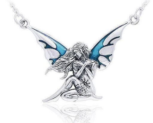 ネックレス PS: Dark Wings Fairy Silver Necklace