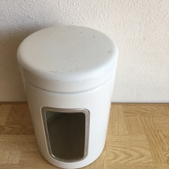 ブラバンシア Brabantia 窓付きキャニスター オフホワイトの画像