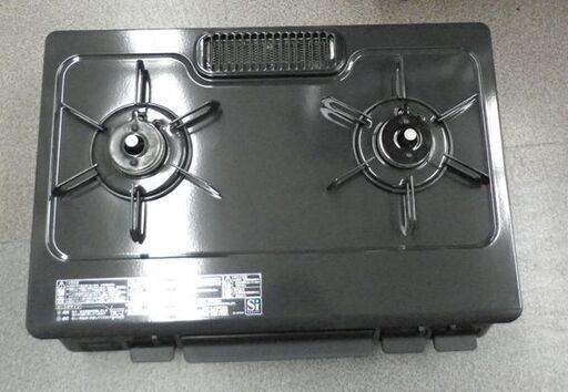 パロマ LPガス用 ガステーブル 2019年製 IC-S87K 左強火 水無片面焼きグリル 西岡店