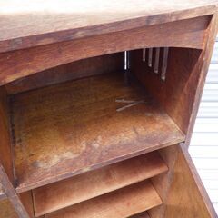 昭和 レトロ アンティーク ヴィンテージ 本棚 書棚 中古 現状品の画像