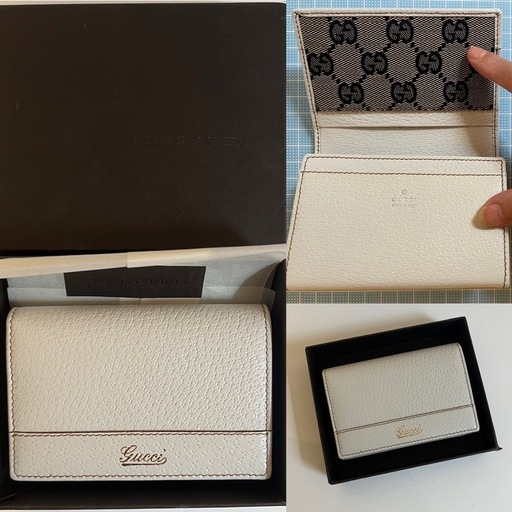 GUCCI グッチ カードケース white 今月まで！