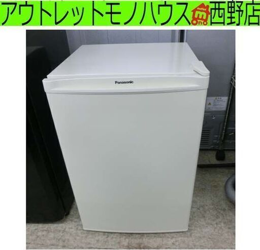 美品 1ドア 冷蔵庫 75L 2023年製 右開き パナソニック NR-A80D-W パーソナルノンフロン冷蔵庫 Panasonic 幅46cm オフホワイト 札幌 西野店