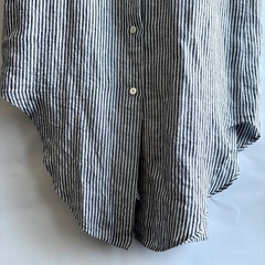 【mjuka】シャツワンピース ストライプの画像