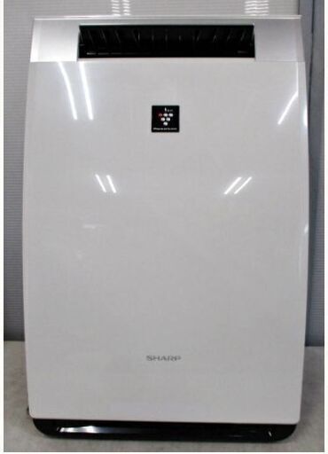 ①　SHARP　空気清浄機　KI-JX75-W　動作良好　プラズマクラスター　25000　消臭　脱臭　集じん　花粉　2019年製　シャープ