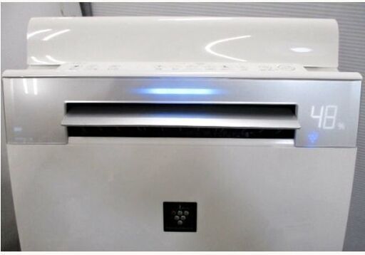 ①　SHARP　空気清浄機　KI-JX75-W　動作良好　プラズマクラスター　25000　消臭　脱臭　集じん　花粉　2019年製　シャ