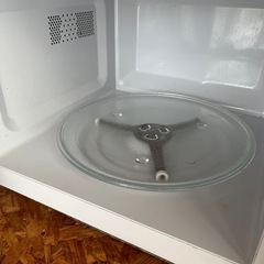 HITACHI電子レンジ美品シンプルデザインの画像