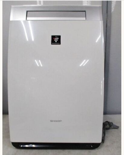 ②　SHARP　空気清浄機　KI-JX75-W　動作良好　プラズマクラスター　25000　消臭　脱臭　集じん　花粉　2019年製　シャープ