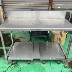 マルゼン ステンレス業務用 作業台・調理台・炊飯台車付き　BW-...