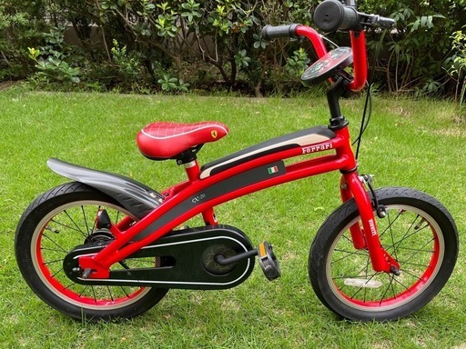 美品/子供用16インチ自転車 フェラーリ