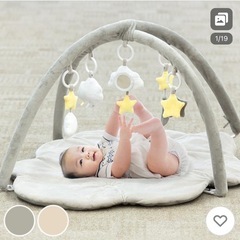 ベビー プレイマット プレイジム マットとアーチと枕のみ★子供服フリマしてますの画像