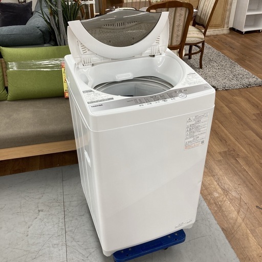 S268 ⭐ 2021年製の高年式♪ TOSHIBA 洗濯機 （5.0㎏） ⭐ 動作確認済 ⭐ クリーニング済