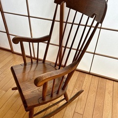 ※譲ります※ロッキングチェア／ウッドの画像
