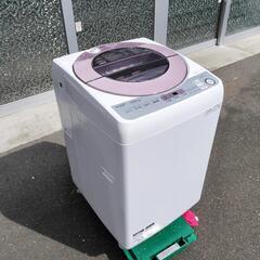 24*8183 SHARP 全自動洗濯機 7kg ES-GV7D-P 2019年製の画像