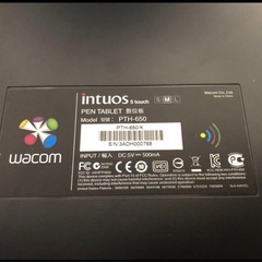 天)【動作未確認】wacon intuos5 touch ペンタブ　PTH-650の画像