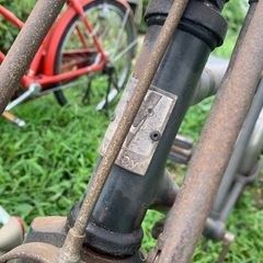 レトロ自転車の画像