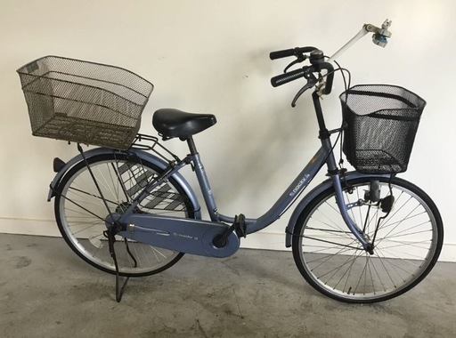 699□岐阜発　△ nacky / 自転車 / 24インチ / ママチャリ / 走行確認 / サビ有り / タイヤひび割れあり / 現状品　R6.7/21□